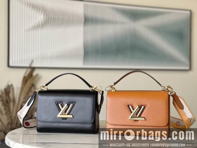 LV Replica Bags Twist M21555焦糖M21554黑23x17x9.5cm gf