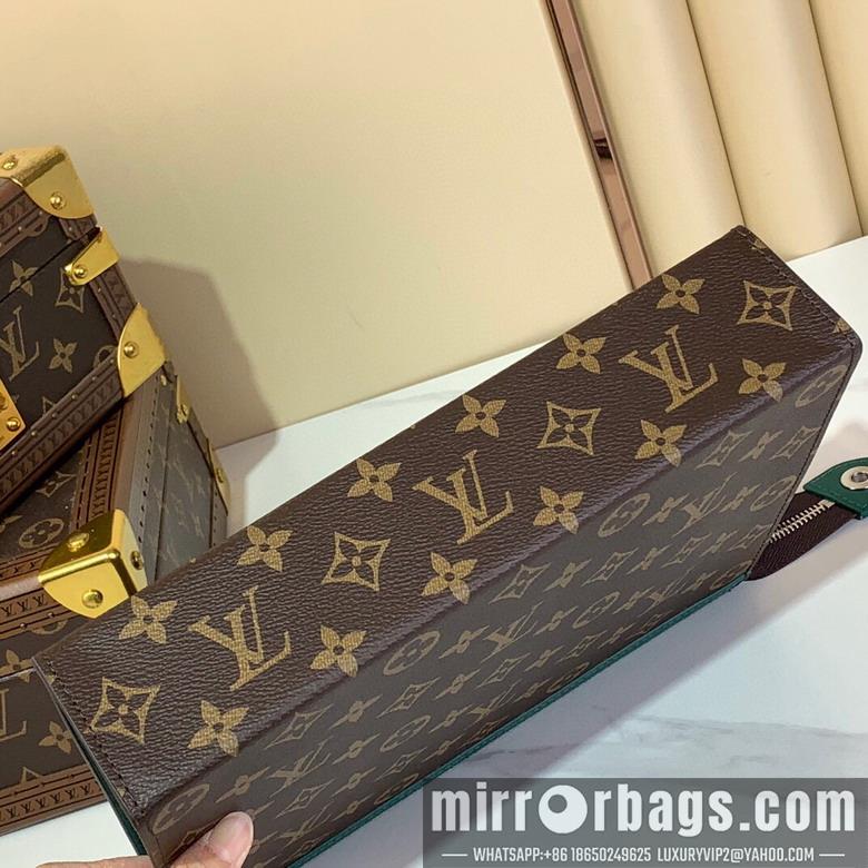 LV Replica Bags Voyage m12817 21x6x27cm gf1