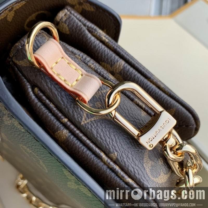 LV Replica Bags East West Metis M46279老花 黄花21.5x6x13.5cm gf