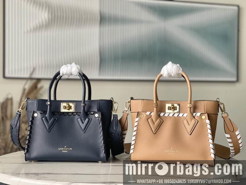 LV Replica Bags On My Side M21585深蓝M21385杏25x20x12cm gf