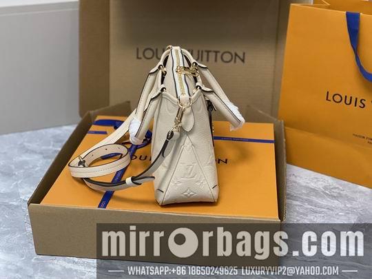 LV Replica Bags Trianon M46585杏M46488黑M46503米白28x18x8cm gf