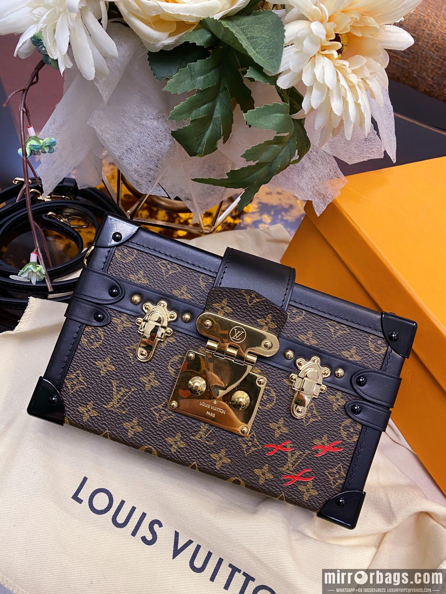 LV Replica Bags Petite Malle Souple M44199 20x5.5x12.5cm gf