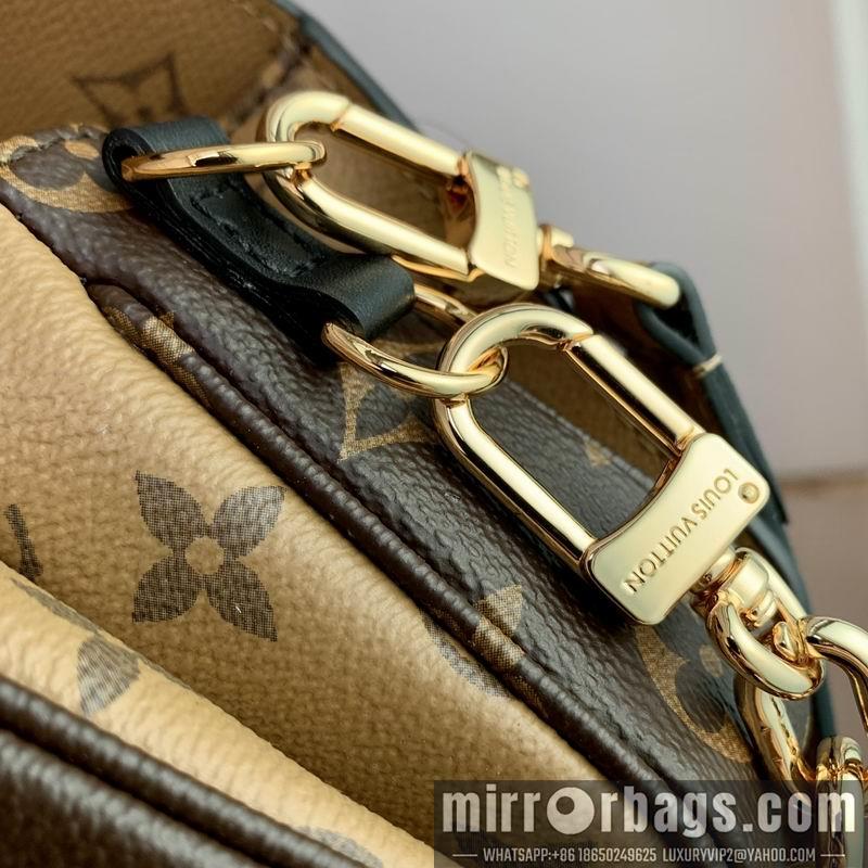 LV Replica Bags East West Metis M46279老花 黄花21.5x6x13.5cm gf