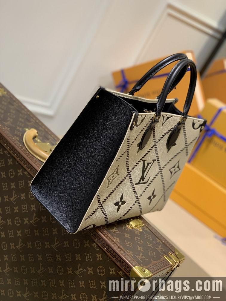 LV Replica Bags Onthego M46015 M46016 35x27x14cm gf