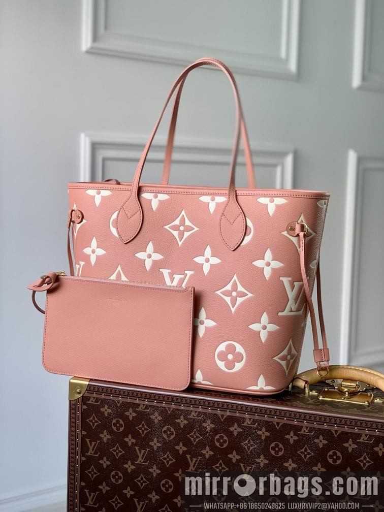 LV Replica Bags Neverfull M45686全皮丝印 32x29x17cm gf