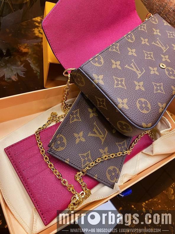 LV Replica Bags Pochette Felicie M61276 21cm gf