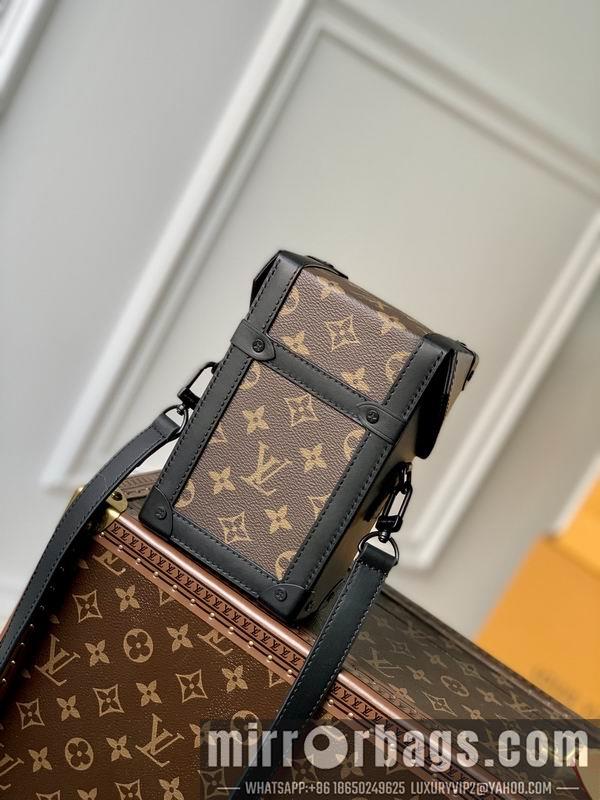 LV Replica Bags Trunk M82077老花10.7x17.5x6.8cm gf