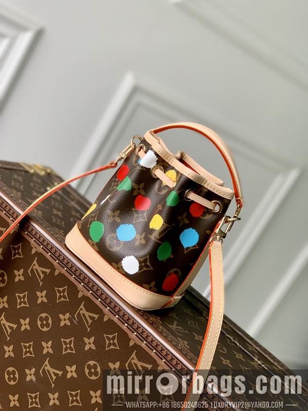 LV Replica Bags Nano Noe M81863波点13x16x10cm gf