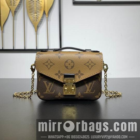 LV Replica Bags Micro Metis M80312 M80311 14x11x3.5cm gf