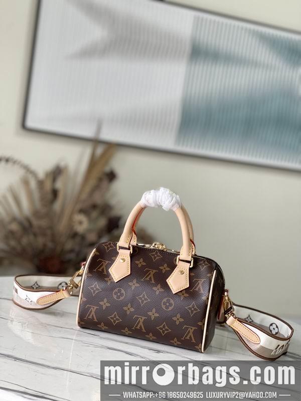 LV Replica Bags Speedy M46222 20.5x13.5x12cm gf