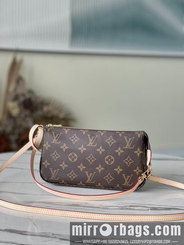 LV Replica Bags Pochettep Acc Mila M40712 21x4x13cm AF