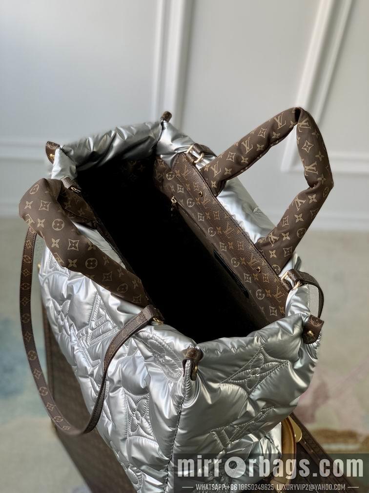 LV Replica Bags Onthego M59007银 41x34x19cm gf
