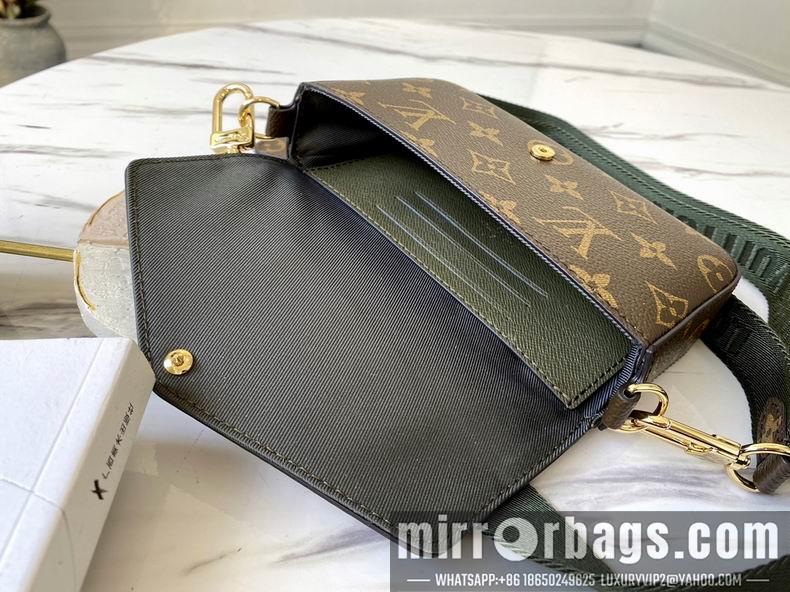 LV Replica Bags Multi Pochette M80091 17x9.6x3.5 cm gf