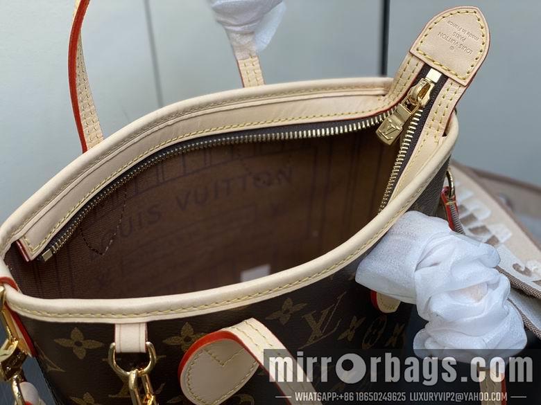 LV Replica Bags Neverfull M46705 24x9x14cm gf