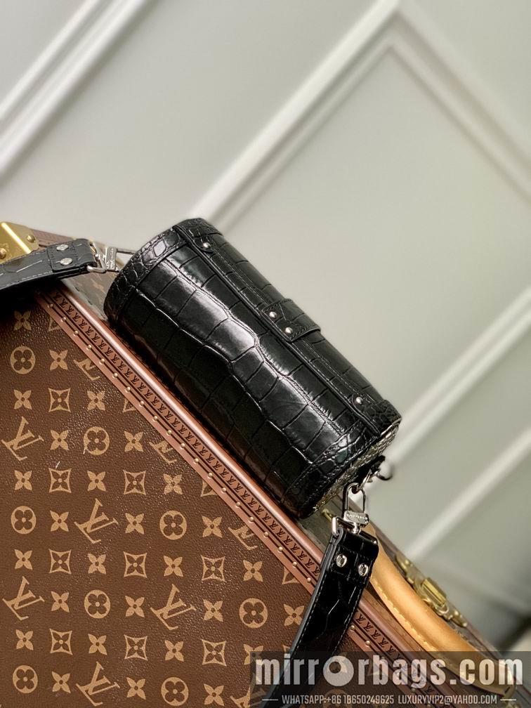 LV Replica Bags Papillon Trunk M57835鳄鱼纹克19x9x9cm gf