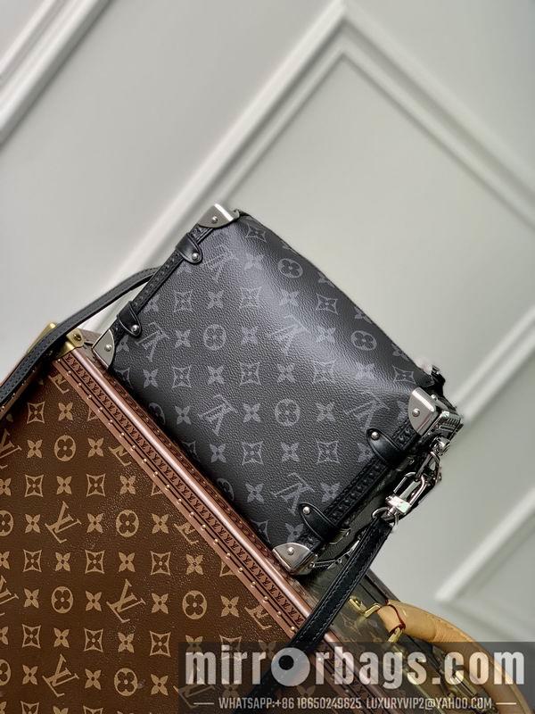 LV Replica Bags Side trunk pm M46358黑花21x14x6cm gf