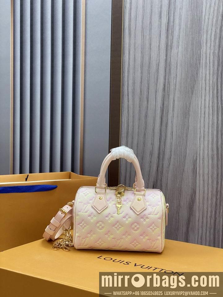 LV Replica Bags Speedy M46268 20.5x13.5x12cm gf