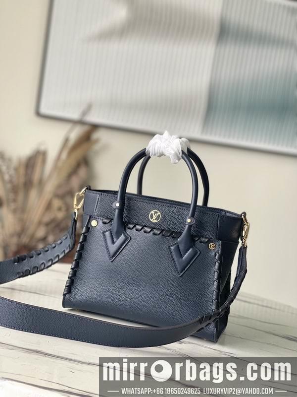 LV Replica Bags On My Side M21585深蓝M21385杏25x20x12cm gf