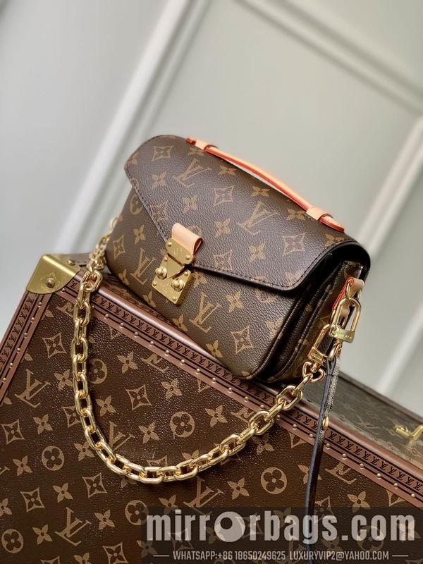 LV Replica Bags East West Metis M46279老花 黄花21.5x6x13.5cm gf