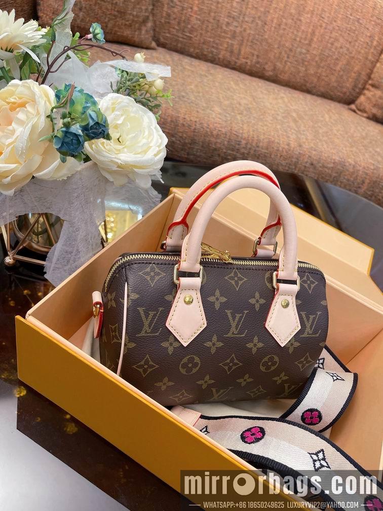 LV Replica Bags Speedy M46243 20.5x12.5x12cm gf