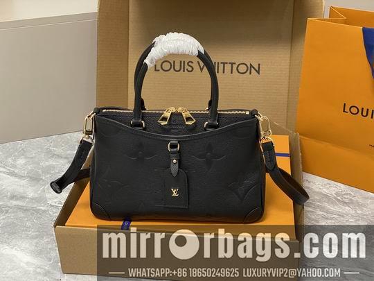 LV Replica Bags Trianon M46585杏M46488黑M46503米白28x18x8cm gf