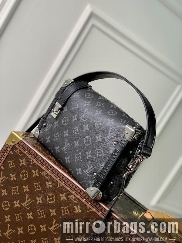 LV Replica Bags Side trunk pm M46358黑花21x14x6cm gf