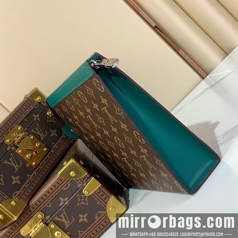 LV Replica Bags Voyage m12817 21x6x27cm gf1