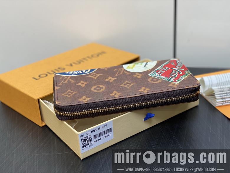 LV Replica Bags Zippy M60017 19.5x10.5x2.5cm gf