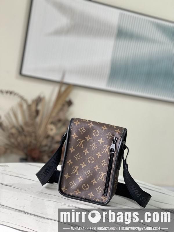 LV Replica Bags Archy M46442老花 黑花 16x22x7cm gf