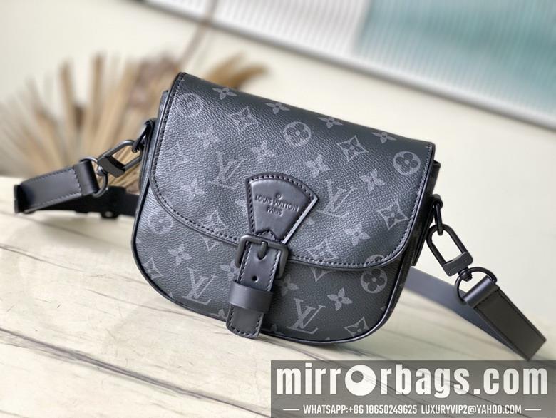 LV Replica Bags Montsouris M47060 20x17x7cm gf1