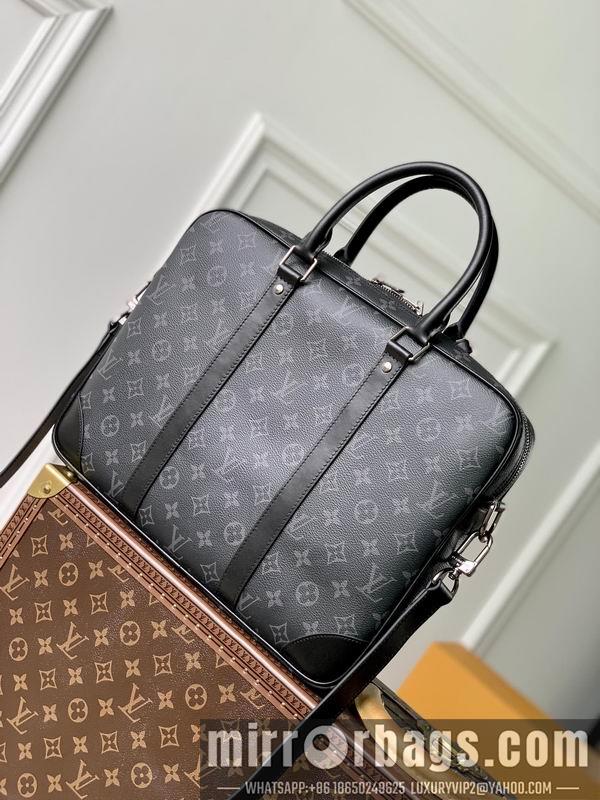 LV Replica Bags Voyage M46457黑花36.5x27.5x6cm gf