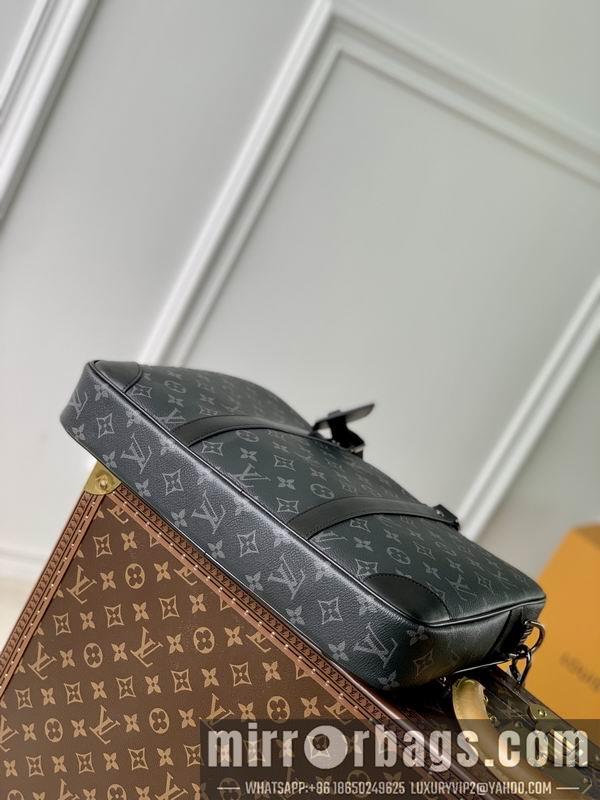 LV Replica Bags Voyage M46457黑花36.5x27.5x6cm gf