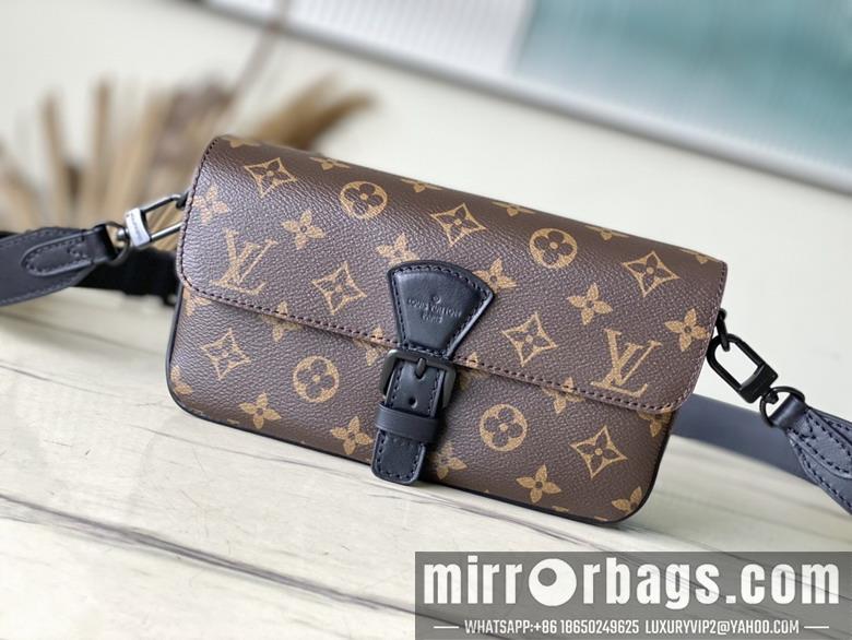 LV Replica Bags Montsouris M83567 22x12x6cm gf1