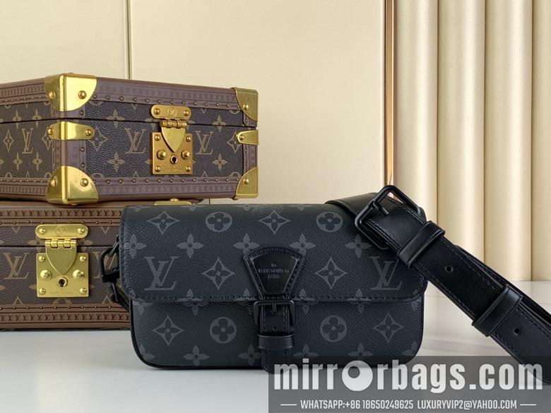 LV Replica Bags Montsouris M83567 22x12x6cm gf