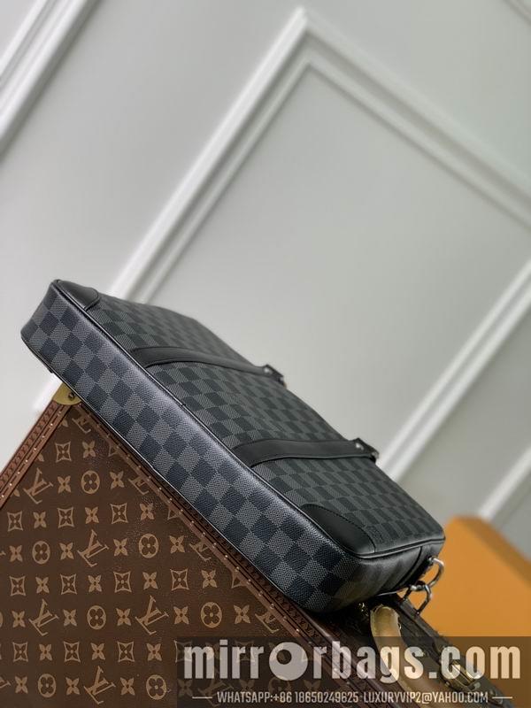 LV Replica Bags Voyage N40445黑格36.5x27.5x6cm gf