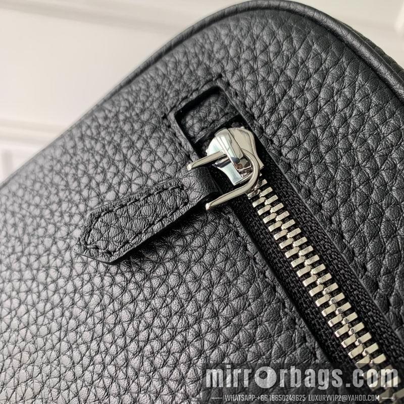 LV Replica Bags Pochette Kasai M41663荔枝纹 25x15.5x6.5cm gf