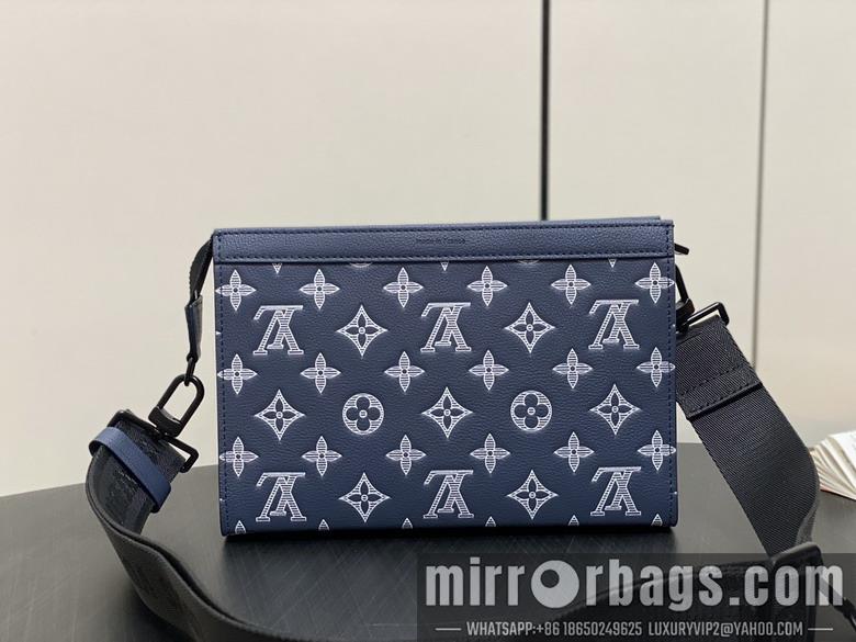 LV Replica Bags Gaston M83384 22x14.5x4.5cm gf