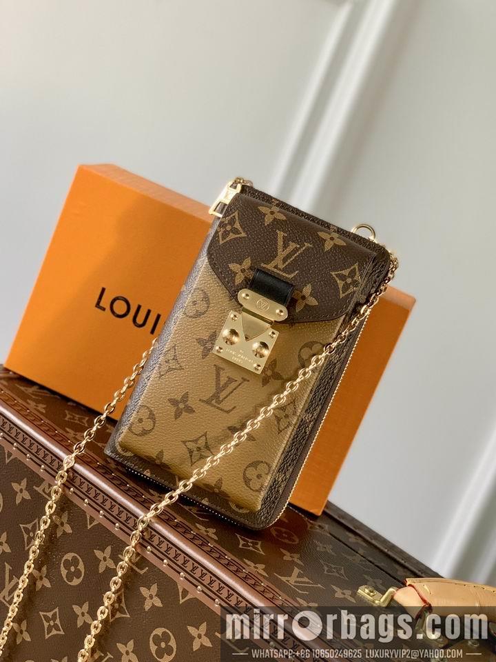 LV Replica Bags Trunk Vertical M63913 11x19x3.5cm gf