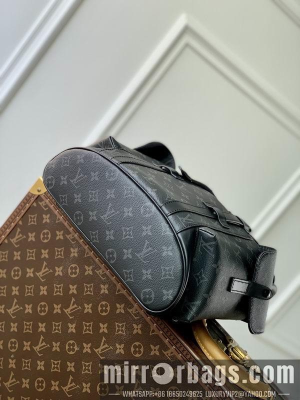 LV Replica Bags Christopher M46247黑花 32x39x12cm gf