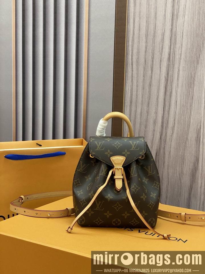 LV Replica Bags Montsouris BB 45502 17x20x10.5cm gf