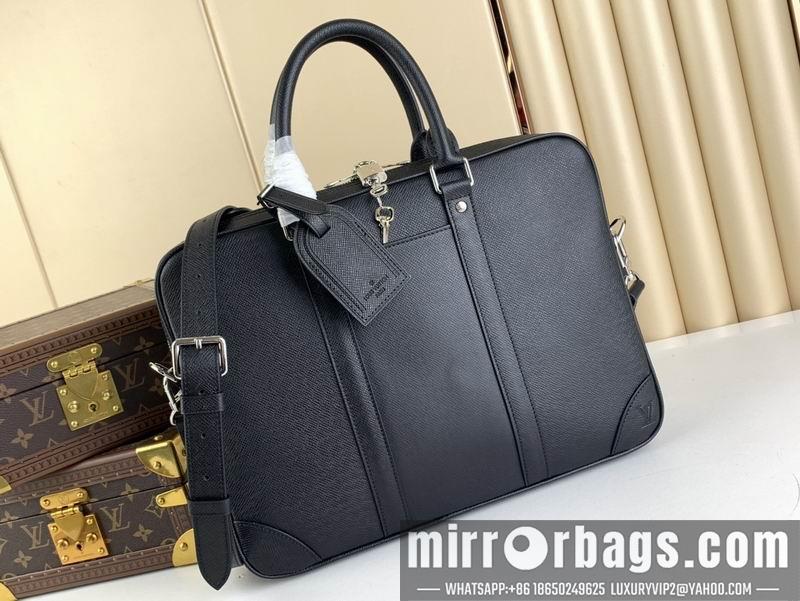 LV Replica Bags Voyage M30925十字纹克36.5x27.5x6cm gf