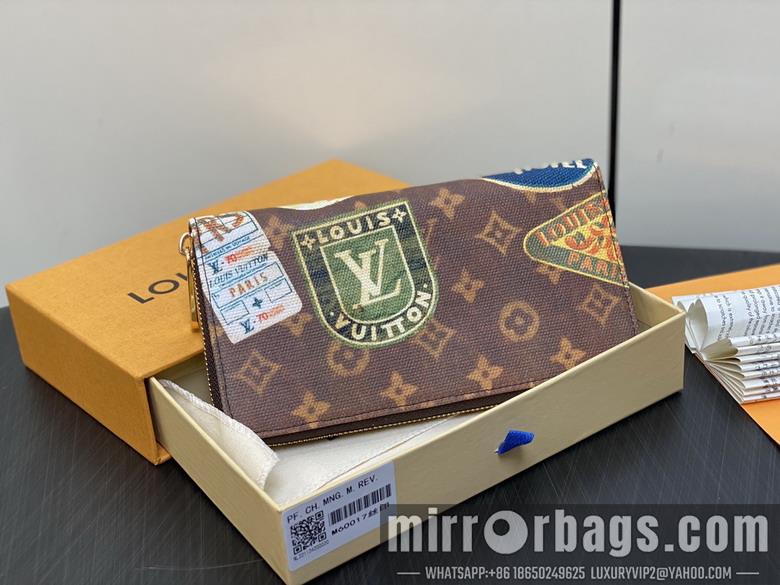 LV Replica Bags Zippy M60017 19.5x10.5x2.5cm gf