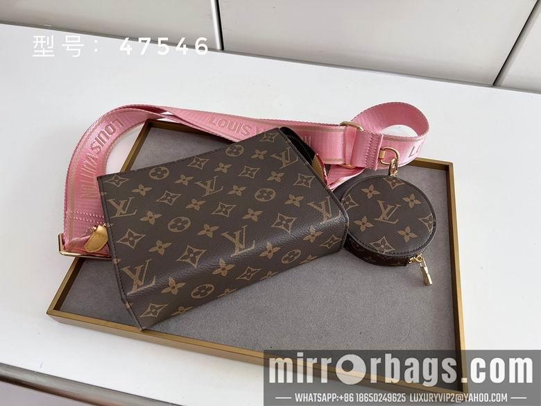 LV Replica Bags M47546 19X15X6cm YG 2colour