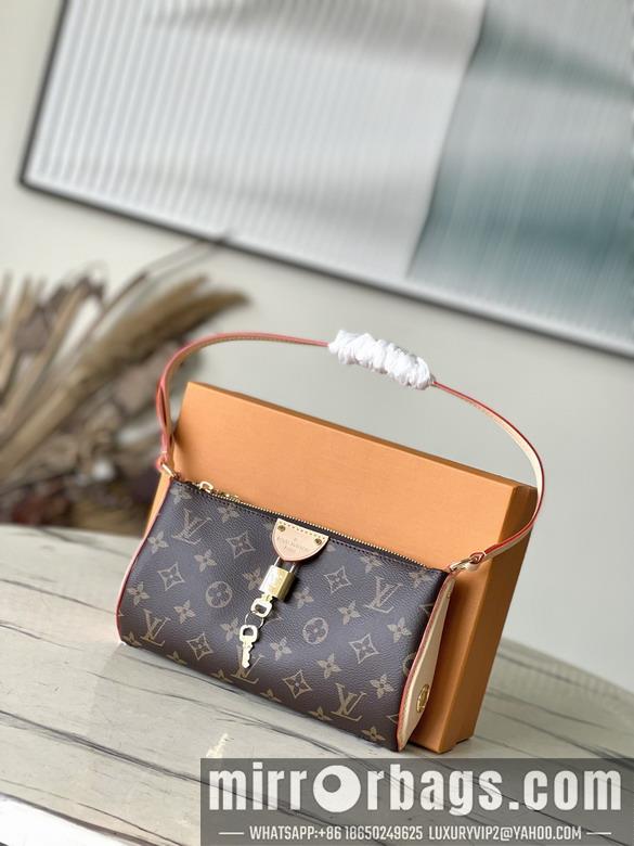 LV Replica Bags Pochette Tirette M47123 22x12x5.5cm gf