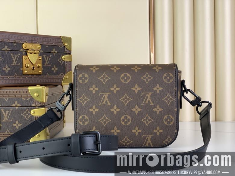 LV Replica Bags Montsouris m47060 20x17x7cm gf