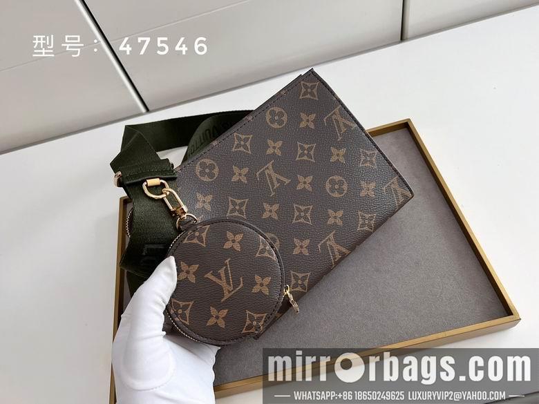 LV Replica Bags M47546 19X15X6cm YG 2colour