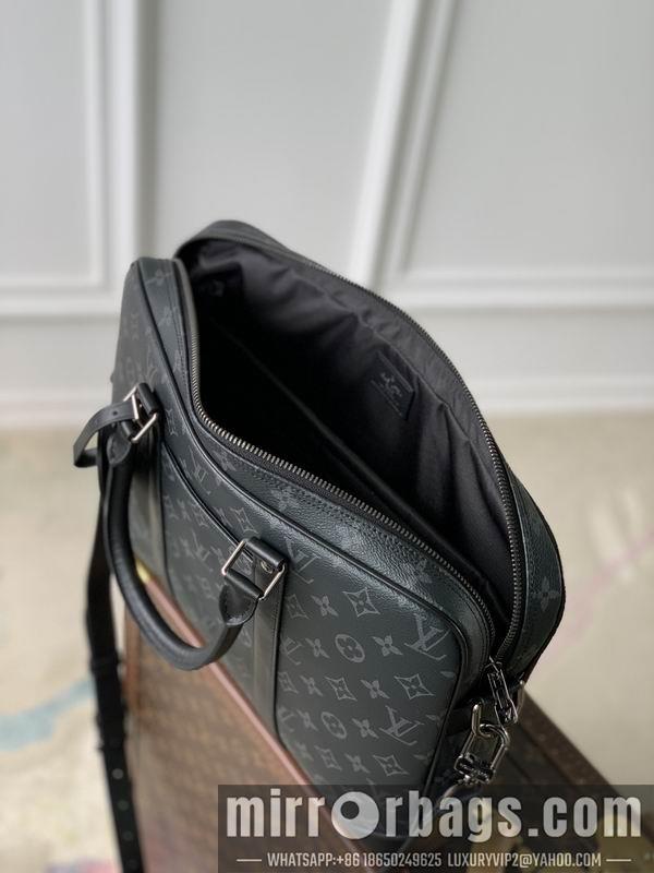 LV Replica Bags Voyage M46457黑花36.5x27.5x6cm gf