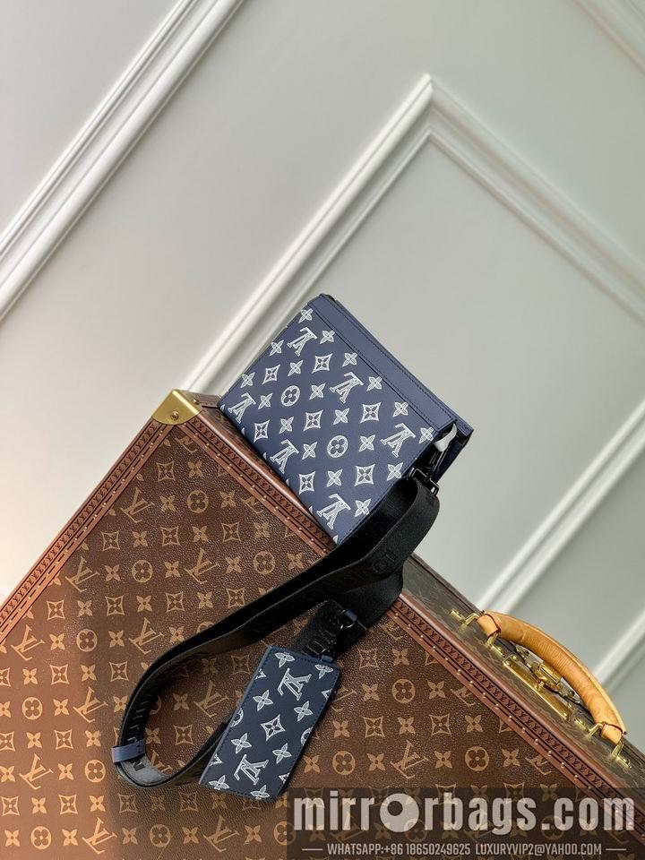 LV Replica Bags Gaston M81115 22x14.5x4.5cm gf