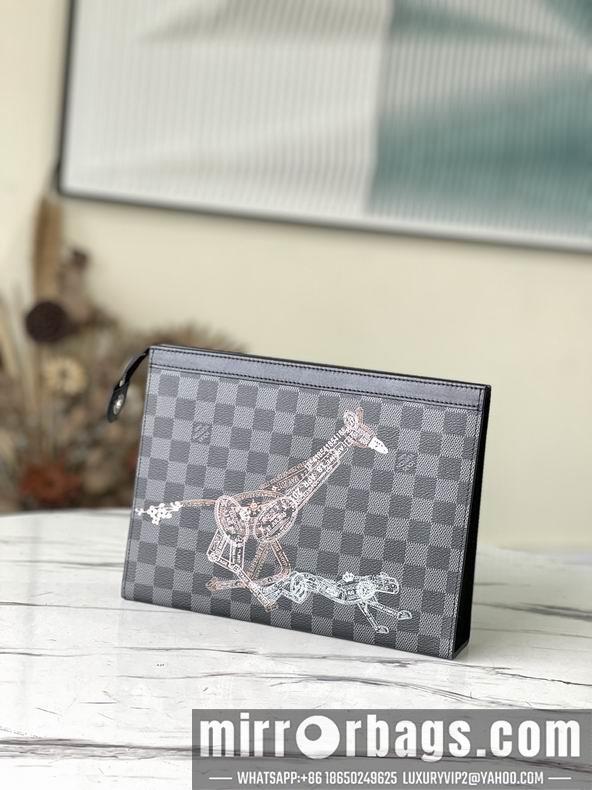 LV Replica Bags Pochette Voyage N64605 27x21x6 cm gf