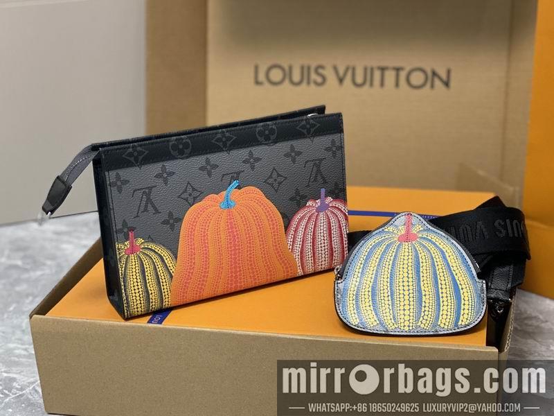 LV Replica Bags YK Gaston M81972 22x14.5x4.5cm gf